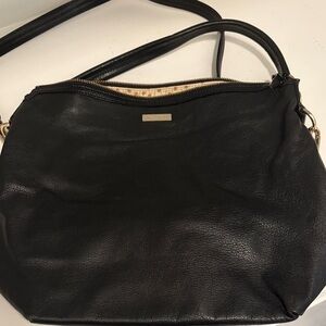 Kate Spade Black Leather Shoulder Bag